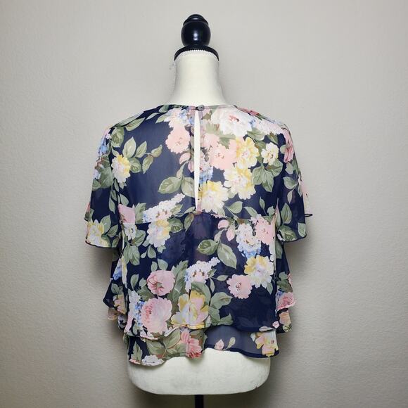 Show Me Your Mumu Margie Floral Top Medium - Picture 3 of 8